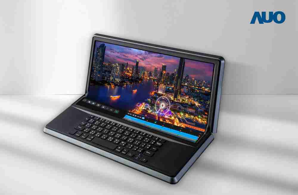 z6尊龙14.6吋Micro LED折迭显示屏幕，，，，搭配半径4mm的弯折绞炼，，以及高画素、、、高亮度、、、、高对比度的显示技术特点，，，即便在大视角下仍保有绝佳色相与亮度