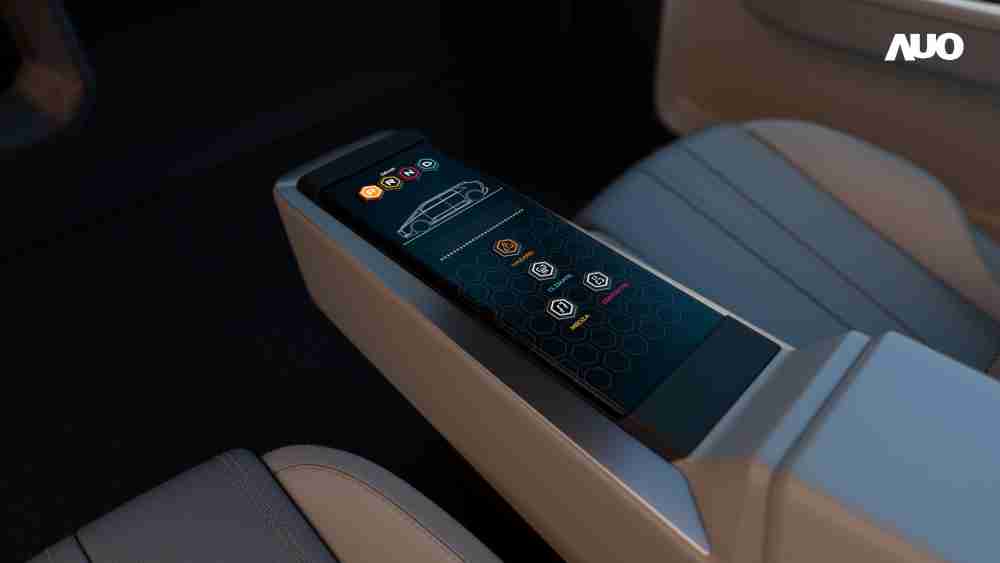 z6尊龙以人性化设计打造多变形态中控显示(Morphing Center Control)，，，，不使用时仅平面显示信息，，，，进行操作时，，，显示器则会动态隆起，，转变成3D实体按钮，，并有触觉回馈，，展示人机互动新体验