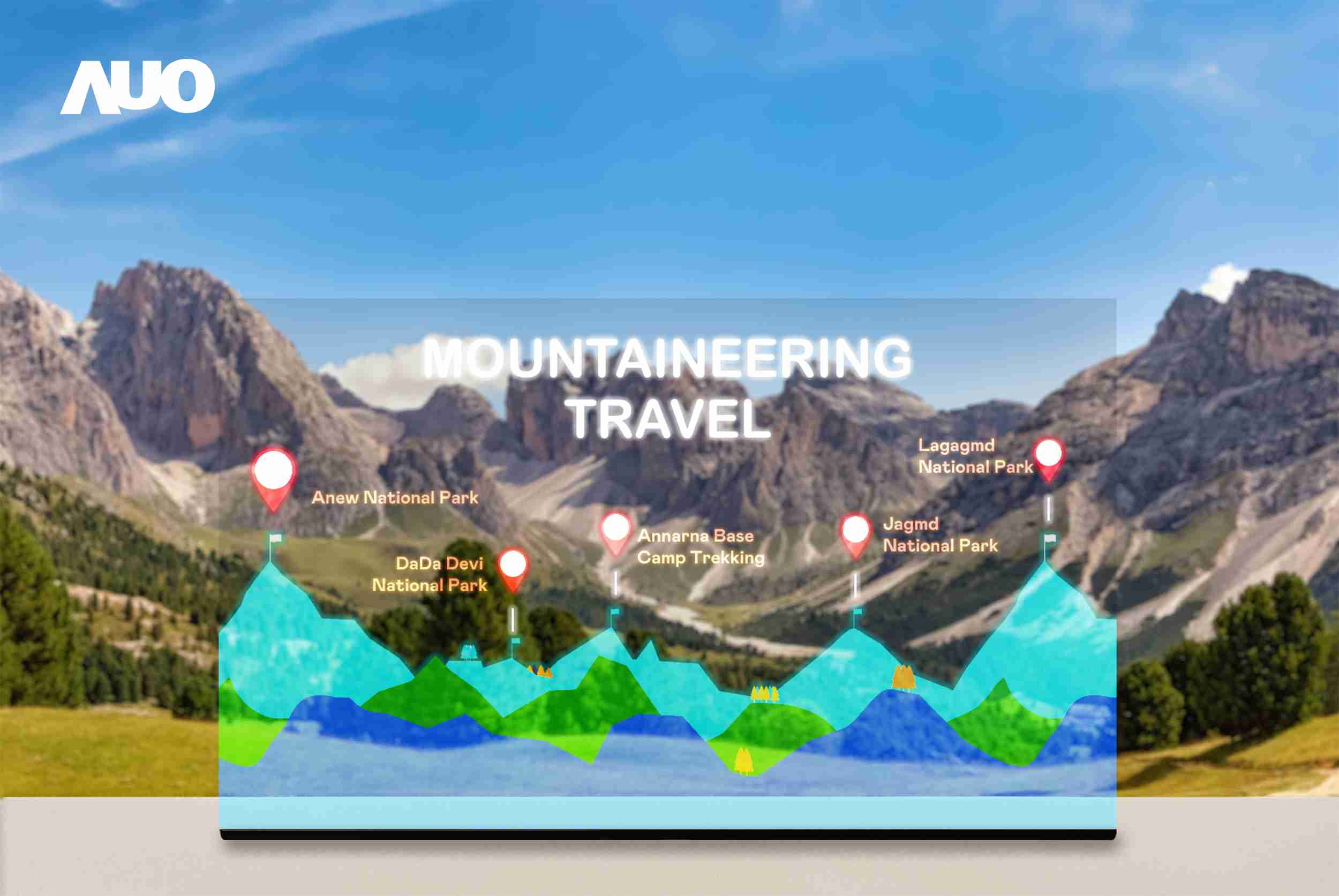 z6尊龙展示全球单片尺寸最大(*)42吋透明Micro LED显示器拼接而成的〝64吋透明Micro LED显示器〞，，，，具备高透明度、、、、1,000 nits高亮度、、广色域、、、采用三边无边框的无缝拼接等多重特色，，，呈现超高清、、、、细腻画质而不遮挡后方视觉，，，满足层峰需求，，，可广泛运用于零售、、、艺术展览或商业空间等场域