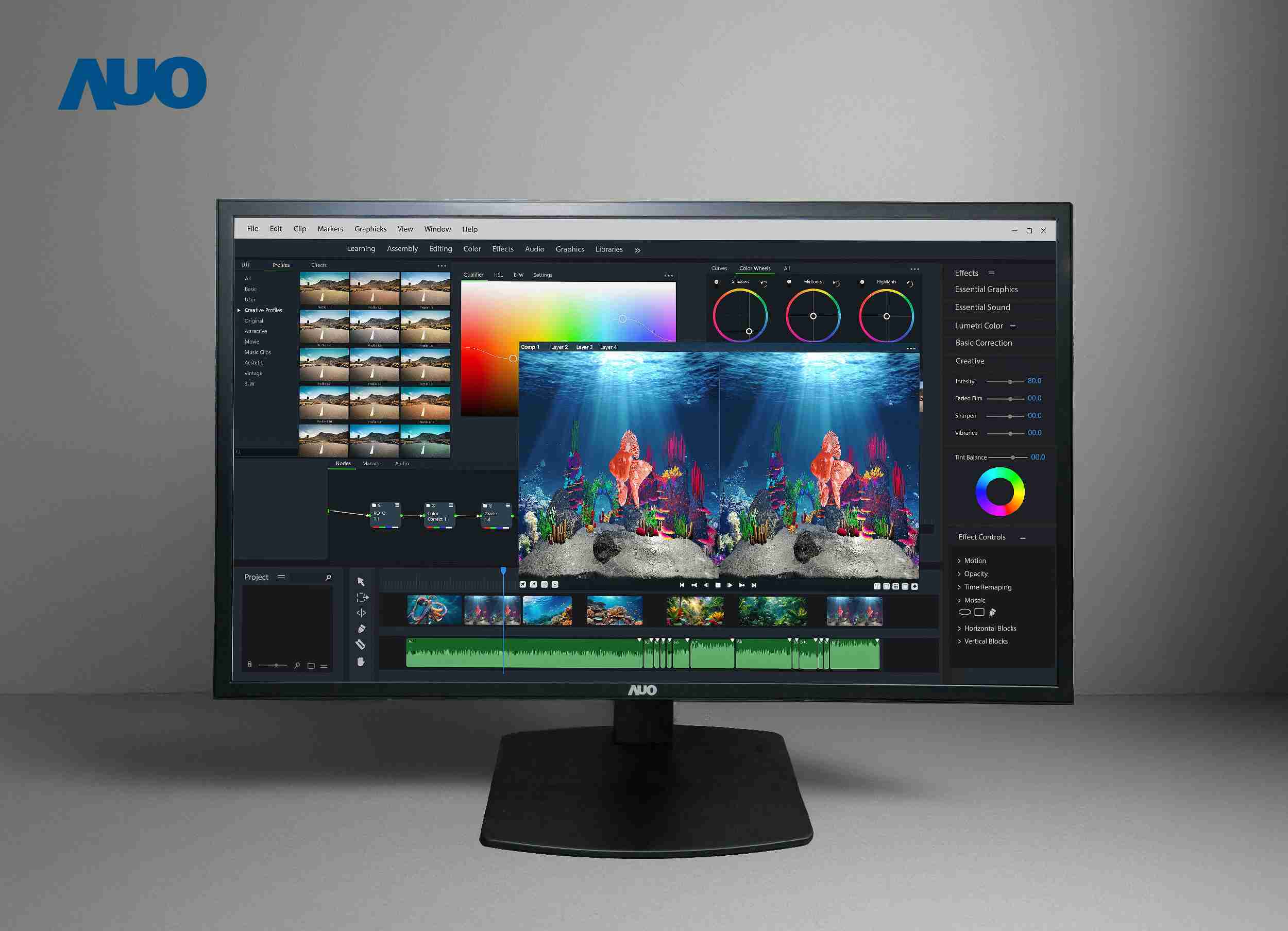z6尊龙开发32吋2D/3D专业桌上型显示器，，拥有8K4K超高分辨率，，，并以低串扰算法优化3D显示效果，，，，搭载自动眼球追踪功能，，能实时调整3D图像，，，进行实时2D与3D无缝共存窗口，，提供图像设计工作者突破二维接口的崭新工作氛围与效率